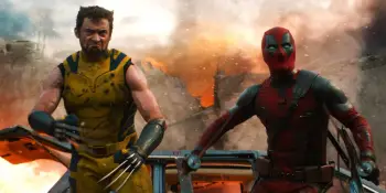 Deadpool and Wolverine still featuring hugh jackman and ryan reynolds