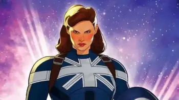 Peggr Carter known as Captain Carter in the disney plus show What if Voiced by hayley atwell